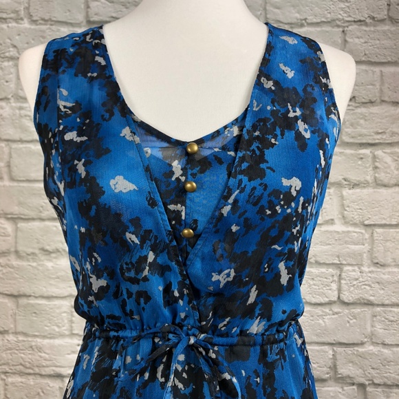 Converse One Star Blue Leopard Ruffle Dress - Picture 4 of 6